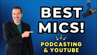 Best Microphones For Podcasting Youtube and Streaming Late 2024 Update [upl. by Ardle]