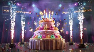 Animated Happy Birthday To You Song [upl. by Tait]