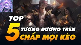 TOP 5 TƯỚNG ĐƯỜNG TRÊN CÂN MỌI KÈO ĐẤU TỪ DỄ ĐẾN KHÓ TRONG LMHT [upl. by Ajar]