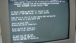 ArchLinux Booting from HP Proliant DL380 G5 [upl. by Eirrahs]