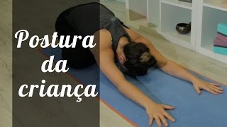 Postura da criança  Utthita Balasana e Balasana – Tutorial  Pri Leite [upl. by Jade8]