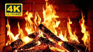 🔥 Cozy Fireplace 4K 12 HOURS Fireplace with Crackling Fire Sounds Crackling Fireplace 4K [upl. by Johnna779]