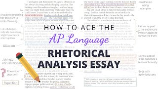 Identifying and Analyzing Common Rhetorical Strategies Part 1 [upl. by Eidualc]