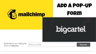 How to Connect MailChimp to a Big Cartel Website KenyaTalks [upl. by Juana]