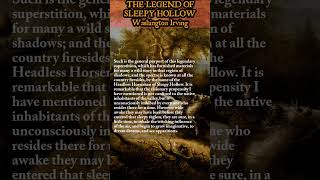 THE LEGEND OF SLEEPY HOLLOW Excerpt  Washington Irving  📚🎙️ shorts horror books [upl. by Jacqueline467]