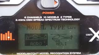 DX6i Programming for Inductrix FPV  Plus [upl. by Kendyl]