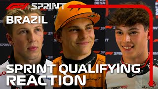 Drivers React After Sprint Qualifying  2024 Sao Paulo Grand Prix [upl. by Ecnerwal]