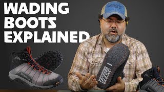 3 TYPES Of Wading Boots EXPLAINED [upl. by Dietsche]