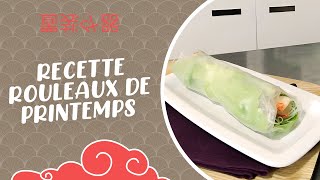 Recette Rouleaux de Printemps avec Easy Sushi®  Easy Sushi® [upl. by Willock]