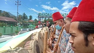 Gordang sambilan Meriahkan pawai perayaan tahun baru islam 1 Muharram 1444 Hijiriah di Panyabungan [upl. by Ion451]