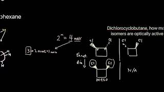 How Many Stereoisomers of CYCLIC Compound  Organic chemistry [upl. by Eiramanit]