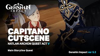 Capitano Cutscene  Genshin Impact 52 [upl. by Dunaville]