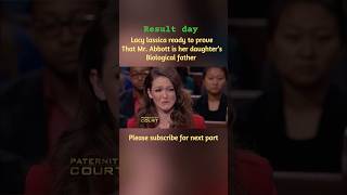 Paternity result paternitycourt [upl. by Mitchell]