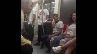 Bakı metrosunda görünməmiş hadisə  qız oğlanla [upl. by Saxon]