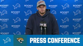 Jared Goff postgame media availability  2024 Week 11 Lions vs Jaguars [upl. by Brighton]