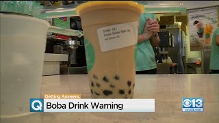 Boba Drink Warning [upl. by Ilahtan]