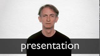 How to pronounce PRESENTATION in British English [upl. by Aurora]