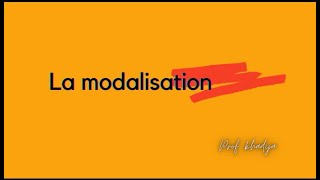 La modalisation [upl. by Bobbette]