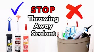 Say Goodbye To Wasted Sealant And Adhesive Tubes – Use Every Last Drop [upl. by Etteniotna]