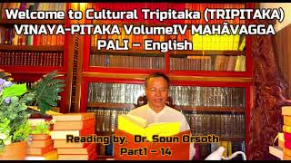 Welcome to Cultural Tripitaka Pali – English Reading by Dr Soun Orsoth Part1 – 14 [upl. by Annahahs]