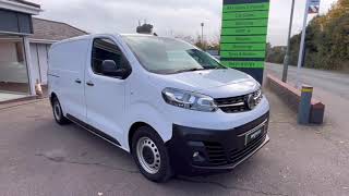 Vauxhall Vivaro 3100 100kW Dynamic 75kWh L1 H1 Van Automatic FOR SALE  Underwoods Motoring [upl. by Ariajaj]