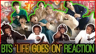 BTS 방탄소년단 Life Goes On Official MV  Reaction [upl. by Ann-Marie]