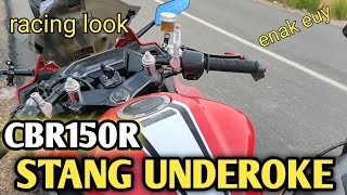 review singkat CBR150R stang underyoke [upl. by Bekki950]