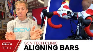 How Do I Perfectly Align My Handlebars amp Stem  GCN Tech Clinic [upl. by Adnoel]