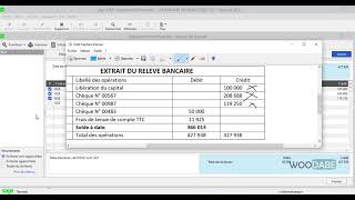 Rapprochement bancaire manuel Sage Comptabilité i7 OHADA Révisé [upl. by Swec]