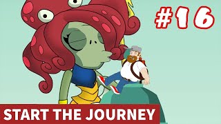 Plants Vs Zombies Adventures 16 The love of Giant Mermaid with Crazy Dave  Jan Cartoon [upl. by Nodyroc476]