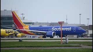 21 minutes of Beautiful 4K spotting action from Cleveland Hopkins International Airport [upl. by Kane]