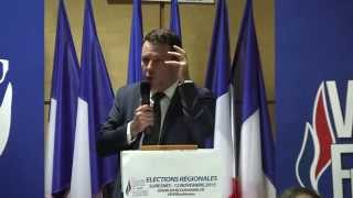 Discours de Jeanlin Lacapelle à Suresnes pour les élections régionales 2015 [upl. by Candace83]