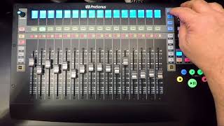 Presonus–Channel Strip Functionality with FaderPort 16 and Pro Tools [upl. by Cire775]