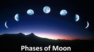 Phases of the Moon Explanation for kids Animation Lesson Unit [upl. by Shanley]