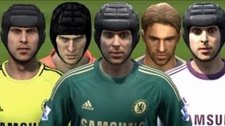 Petr Cech from FIFA 05 to 13  HD 1080p [upl. by Shel714]