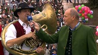 Wiesn Frühschoppen  Standkonzert unter der Bavaria 2013 09 29 [upl. by Mor717]