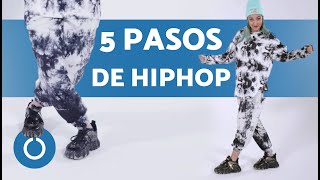 Pasos BÁSICOS de HIP HOP ▶️ 5 pasos para APRENDER HIP HOP [upl. by Jorgensen]