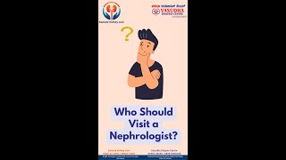 Who Should Visit a Nephrologist ckd kidneyhealth kidneydisease [upl. by Pitchford836]