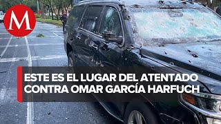 Así fue el atentado contra Omar García Harfuch [upl. by Kersten]