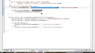 HOW TO VALIDATE PIN CODE NUMBER IN JAVA USING REGEX [upl. by Eylk598]