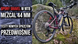 Opony gravel w MTB Vittoria Mezcal 44 c  pierwsze wrażenia [upl. by Vernice]