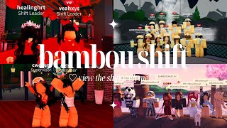 ✭ Bambou Shift  LR POV Roblox ✭ [upl. by Kelsey]