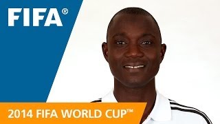 Referees at the 2014 FIFA World Cup™ BAKARY GASSAMA [upl. by Maye]