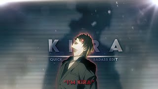 Death Note  Kira EditAMV  Very Quick Project File [upl. by Carlota588]