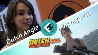 Stefanie Joosten Dutch Comic Con Interview  MGSV The Phantom Pain DAFR [upl. by Nuriel]