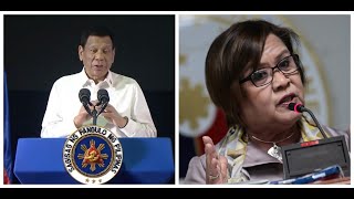 Leila De Lima Against ExPresident Rodrigo Duterte [upl. by Acinoreb]