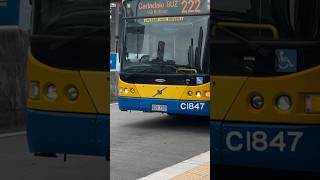 C1847 on 222 Carindale BUZ via Busway at Roma Street [upl. by Attennyl]