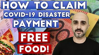 IN AUSTRALIA HOW TO CLAIM COVID19 DISASTER PAYMENT [upl. by Asabi]