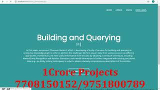 Building and Querying an Enterprise Knowledge Graph  1Crore Projects [upl. by Setsero]