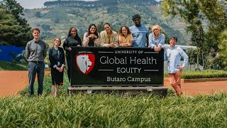 Vassar Students Summer 2024 Visit to Rwandas University of Global Health Equity [upl. by Llacam]